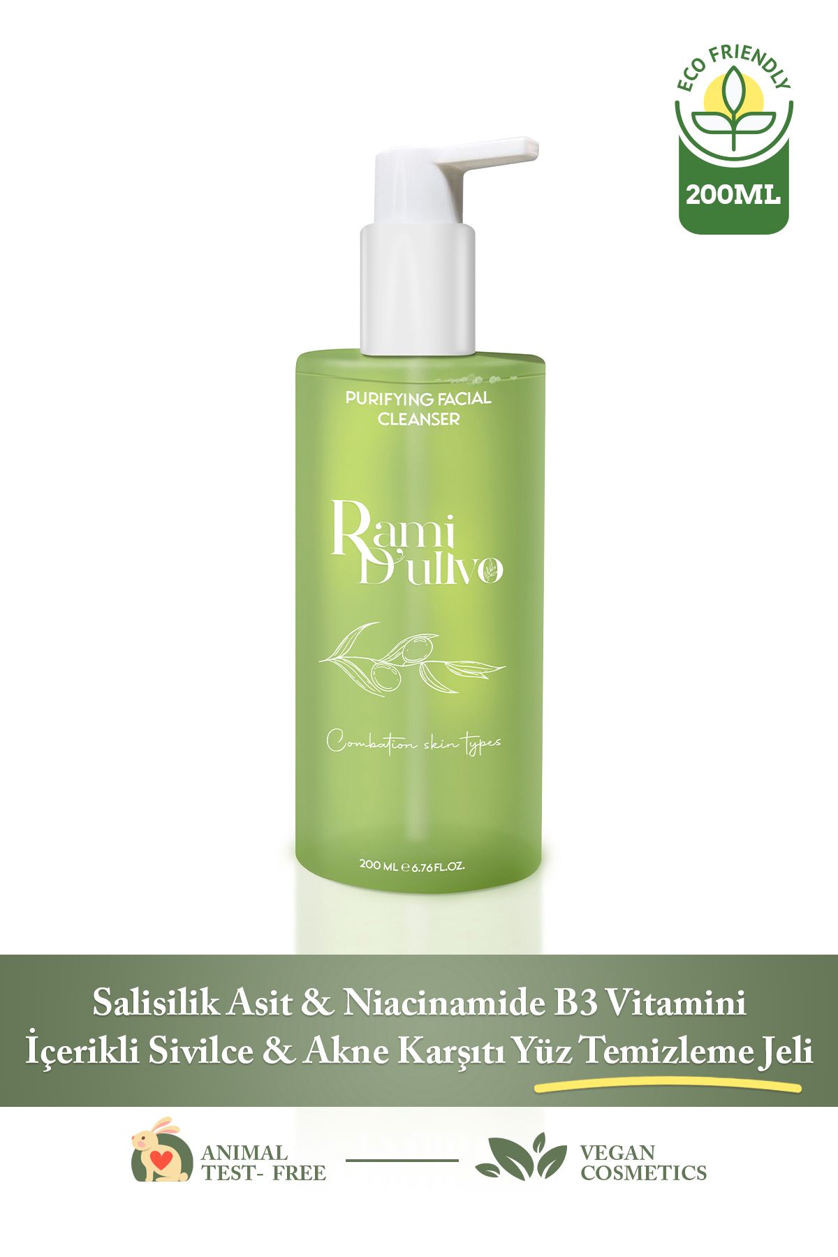 Salisilik Asit & Niacinamide (b3 Vitamini) Içerikli Sivilce & Akne Karşıtı Yüz Temizleme Jeli